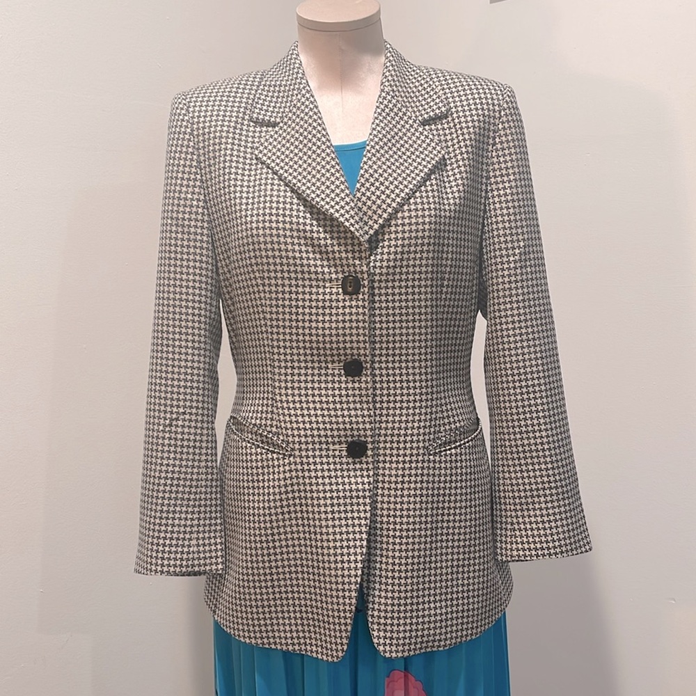 ESCADA vintage wool blend jacket, S, EUC.